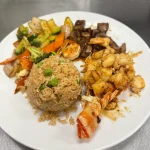 Hibachi Filet Mignon & Lobster